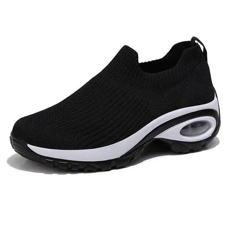 Women's Wedge Platform Slip-On Trainers