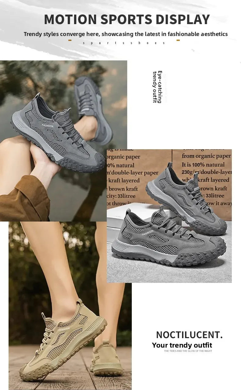 Men's Lightweight Mesh Work Trainers