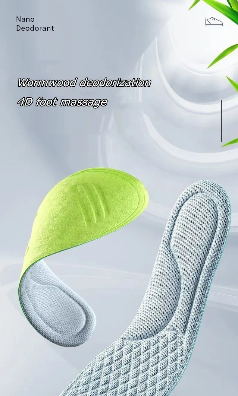 Deodorising Memory Foam Shoe Insoles
