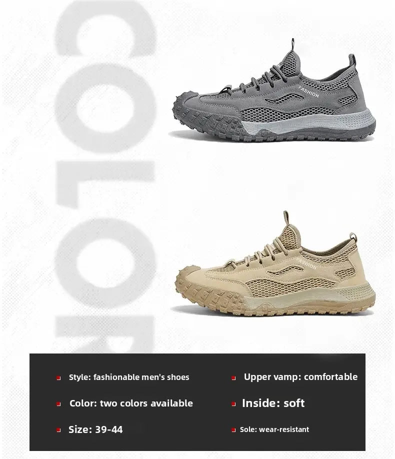 Men's Lightweight Mesh Work Trainers