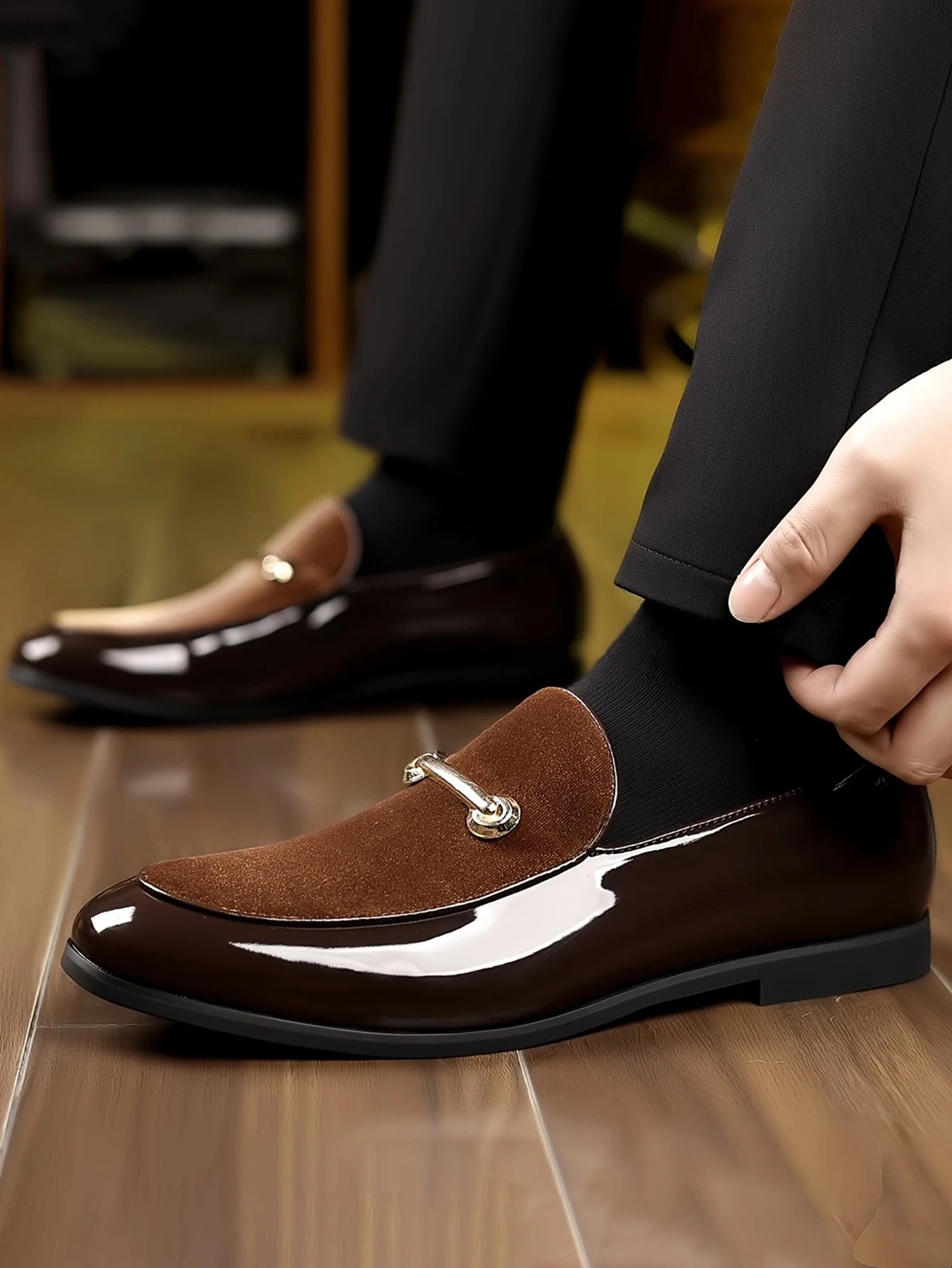 Men's Brown Tassel Loafers