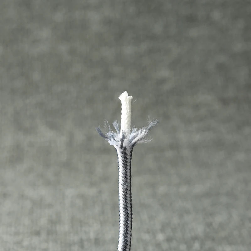 Striped Round Boot Shoelaces — 4mm