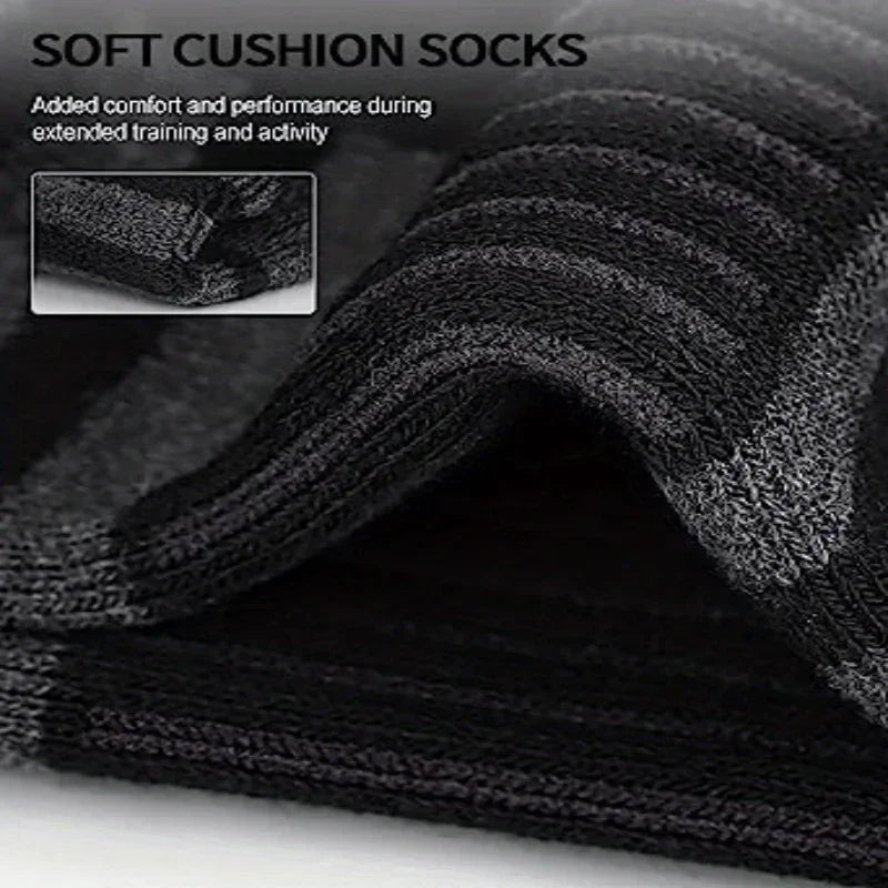 Cushioned Low-Cut Athletic Ankle Socks