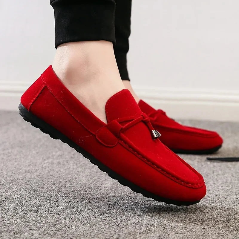 Men's Red Casual Student Shoes