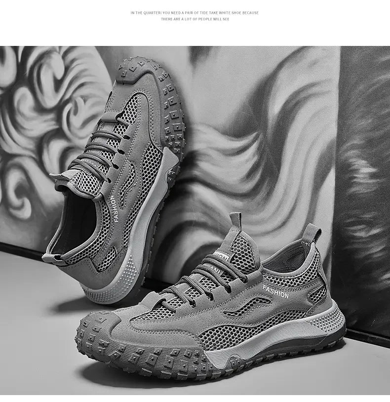 Men's Lightweight Mesh Work Trainers