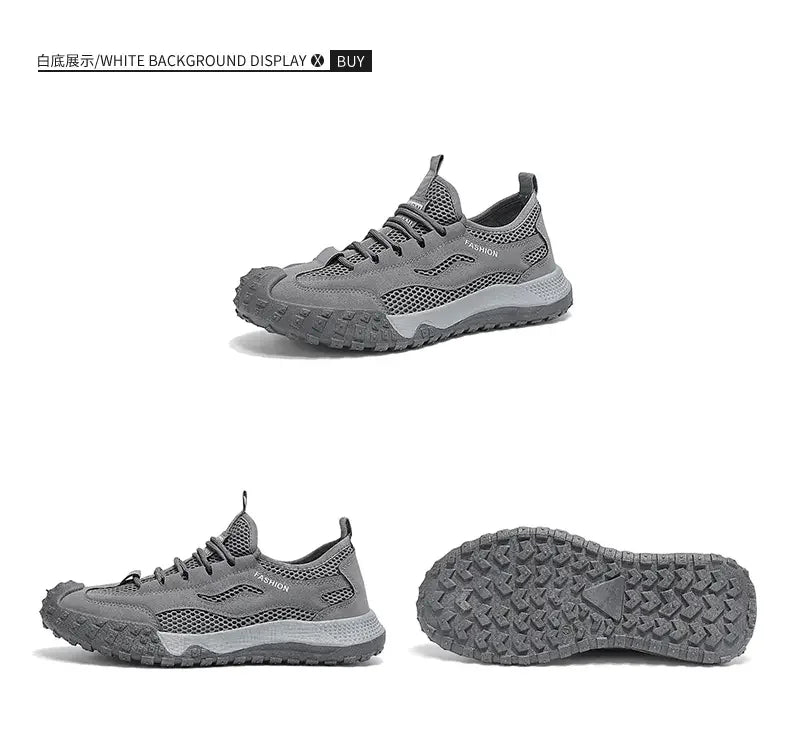 Men's Lightweight Mesh Work Trainers